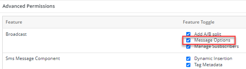 advanced permissions